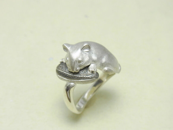 GINNZU ハムスター/シルバーリング/sv925